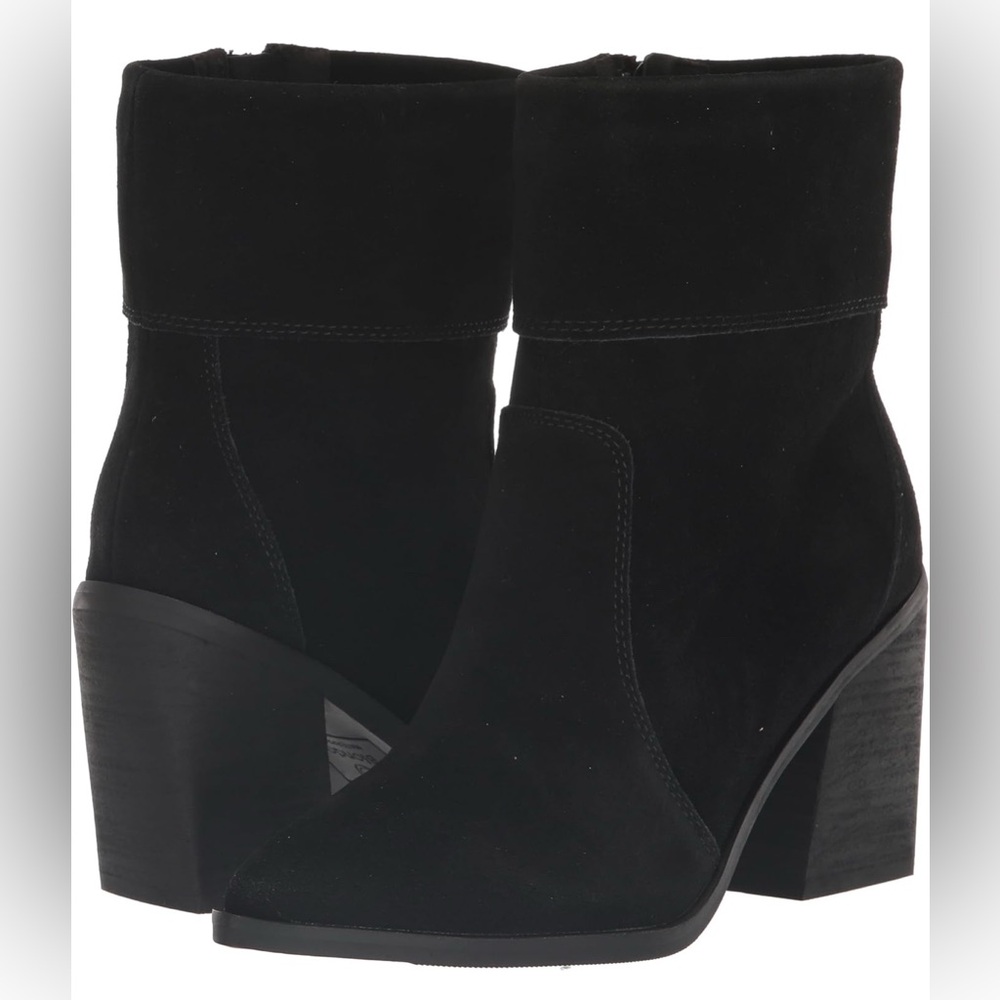 Blondo “Sinner” Waterproof Suede Ankle Boots